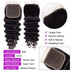 Loose Deep 5×5 Lace Closure