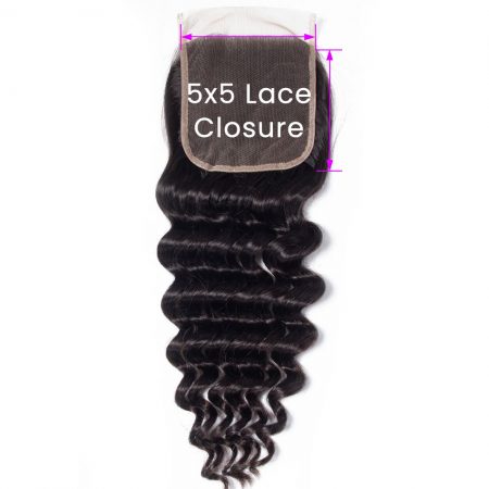 Loose Deep 5x5 Lace Closure