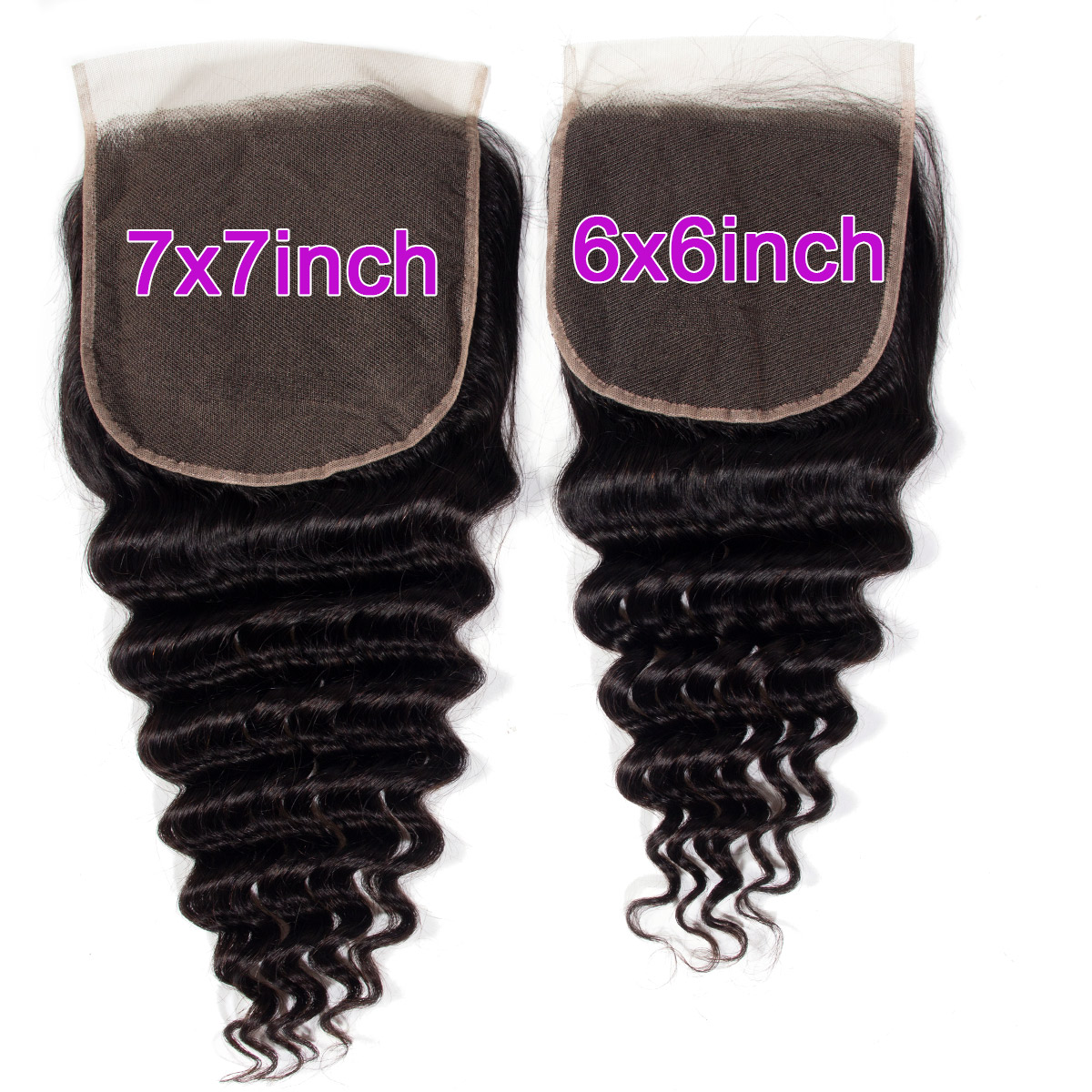 Loose Deep wave 6x6 Lace Closure