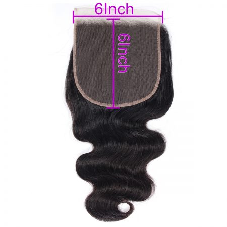 Body Wave 6x6 Lace Closure