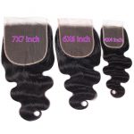 Body Wave 4 Bundles With 6×6 Lace Closure