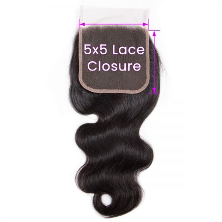 Body Wave 5x5 Lace Closure