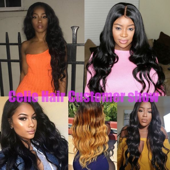 Body Wave 4 Bundles With 6×6 Lace Closure