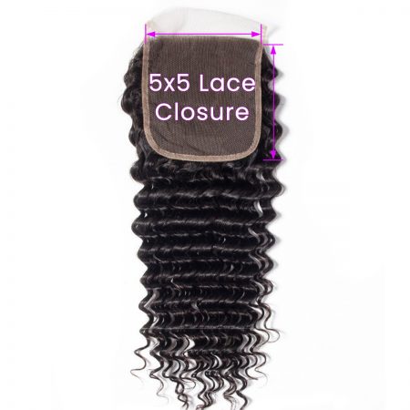 Deep Wave 5x5 Lace Closure