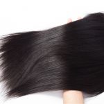 Straight Hair 4 Bundles With 6×6 Lace Closure
