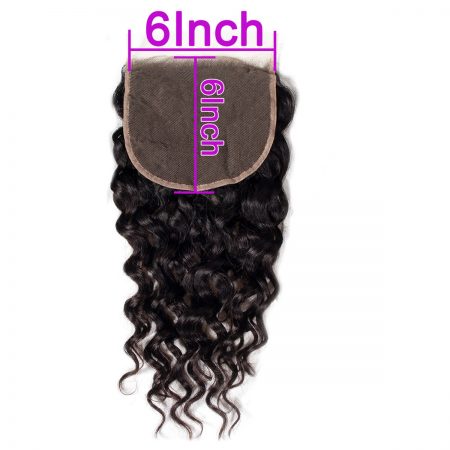 Water wave 6x6 Lace Closure