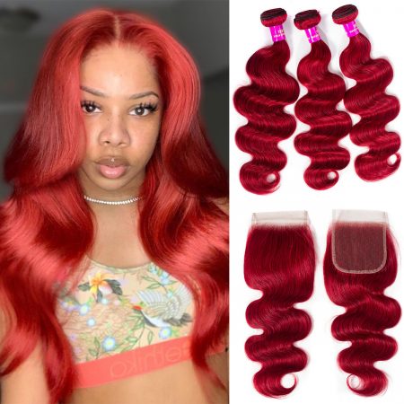 red hair bundles