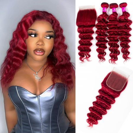 deep wave red bundles