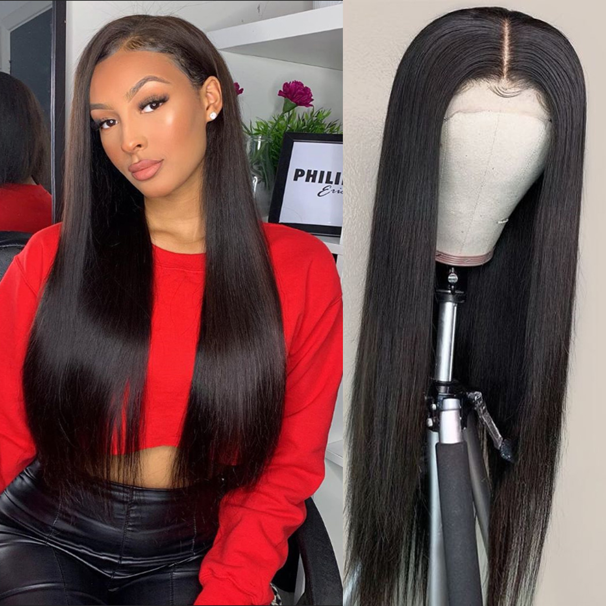 Straight 13x4 Lace Wig