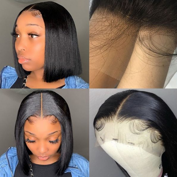 13×4 Straight Bob HD Lace Front Wig (3)