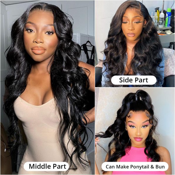 13×4 body wave lace front wig