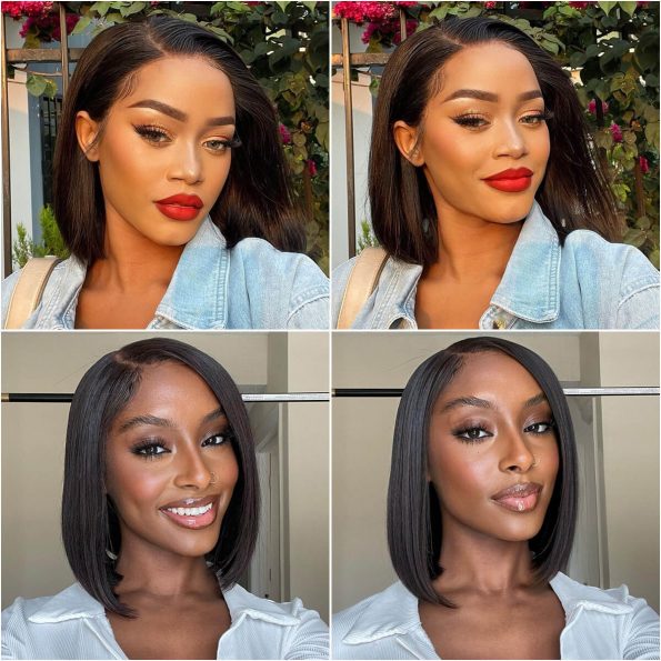 13×4 hd straight bob wig
