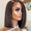 hd lace frontal bob wig (3)