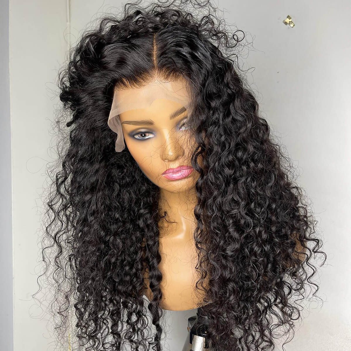 (Transparent Lace 13x4) Brazilian Water Wave Wig