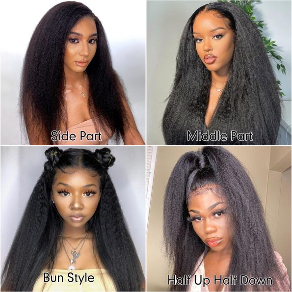 13×6 straight lace front wig