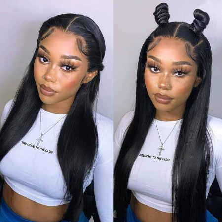 5x5 13x4 straight lace front wig (2)