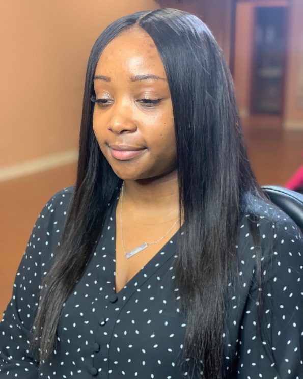 Very good and affordable hair. frontal is very full and blends right into my skin. The hair is full that I don’t even use all three bundles. I highly recommend the hair.