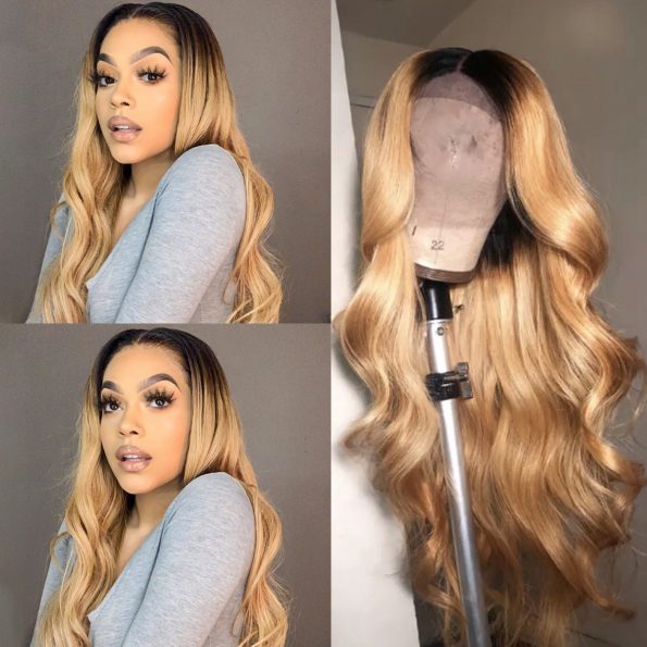 1B27 Body Wave lace wig