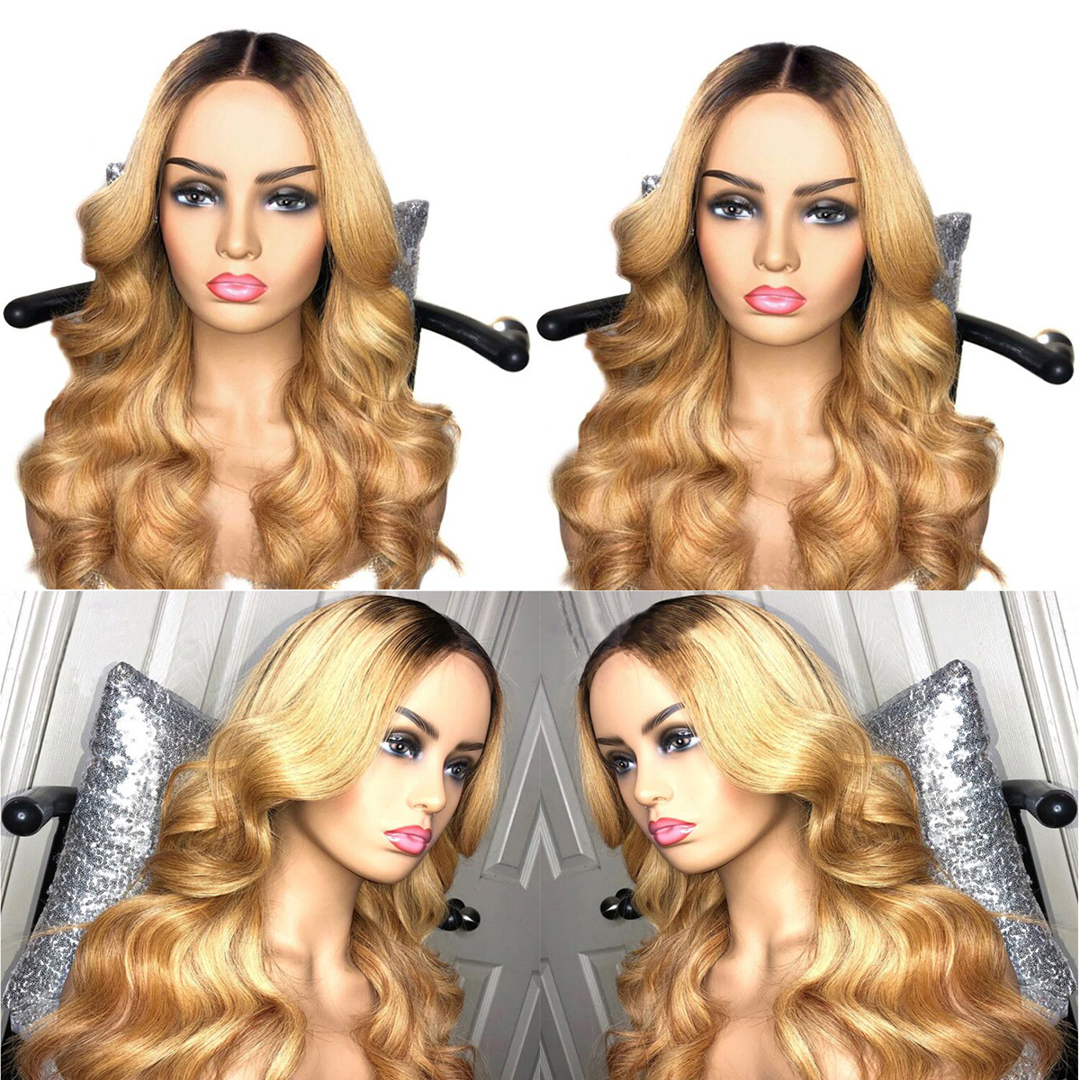 1B27 Body Wave lace wig