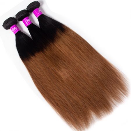 1B/30 Straight 3 Bundles With Closure