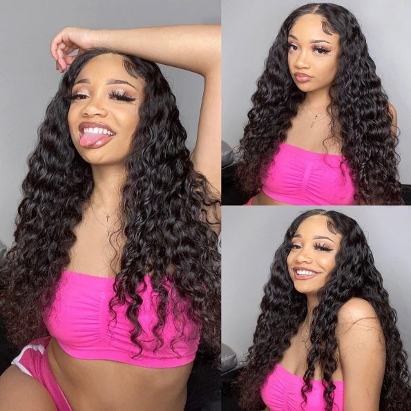 Water Wave 13×4 Lace Front Wig