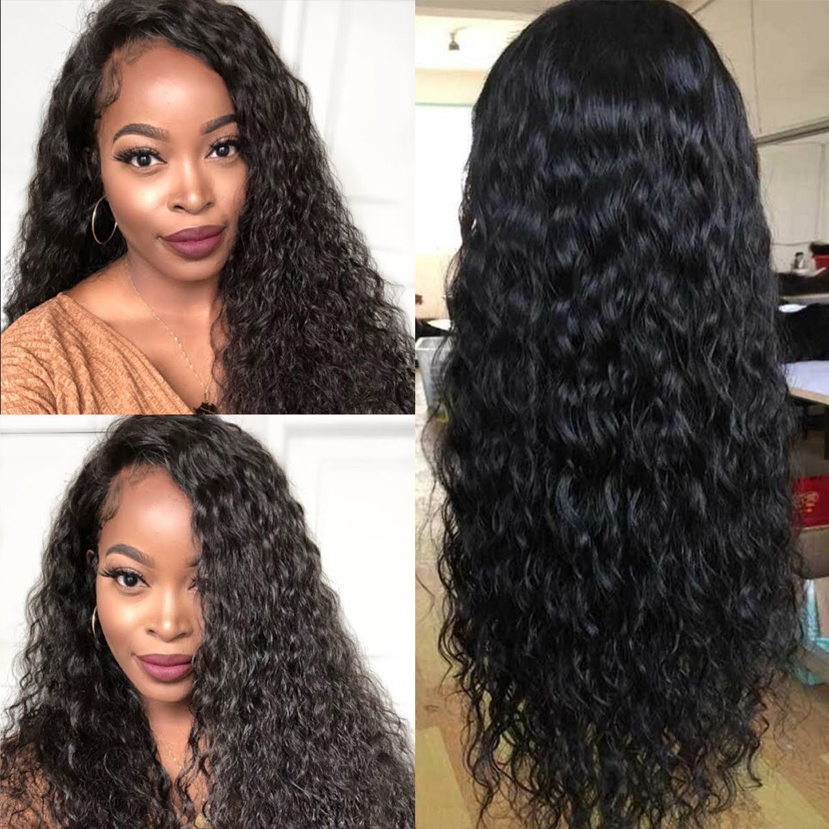 Water Wave 13x4 Lace Front Wig