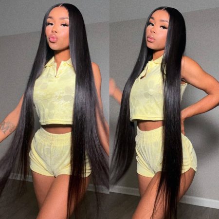 40 inch straight wig