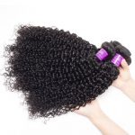 Curly Hair 3 Bundles With Closure