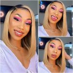 honey blonde lace front wig (1)