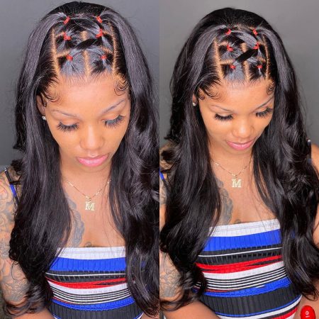 5x5 body wave closure wig