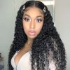 5×5 curly lace closure wig (1)