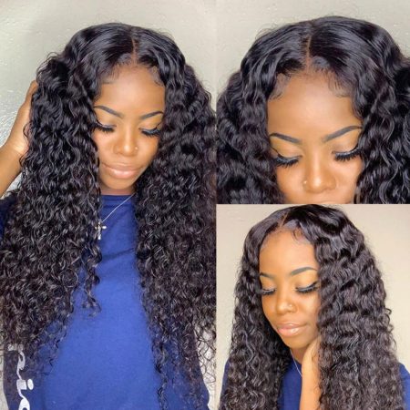 Deep Wave HD Lace Closure Wigs