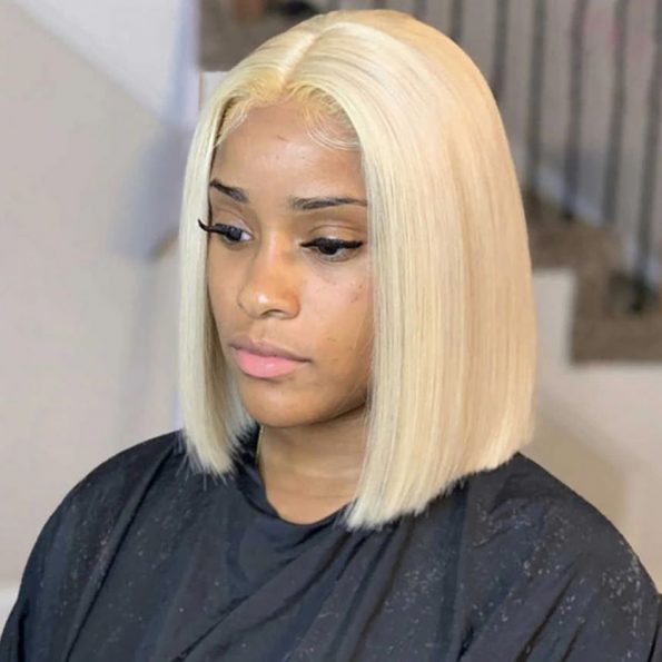 613 Straight Bob 4×4 Lace Front Wig (4)