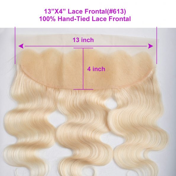 613 Body Wave 13×4 Lace Frontal
