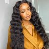6×6 loose deep wave wig