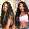 5×5 6×6 water wave lace front wig
