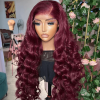 5×5 body wave closure wig