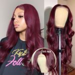5×5 body wave closure wig