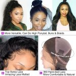 full body wave lace front wig