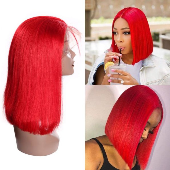Brazilian Bob Lace Front Wig (8)