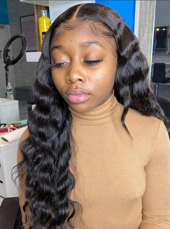 the hair was so beautiful the curls. were nice fluffy silky texture. I love to hear so much I would buy it again.This hair is beautiful. I curled and the curls were beautiful and when I washed it went right back to its soft wave, don’t hesitate buy this hair!!