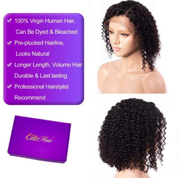 Curly Bob Lace Front Wig (6)