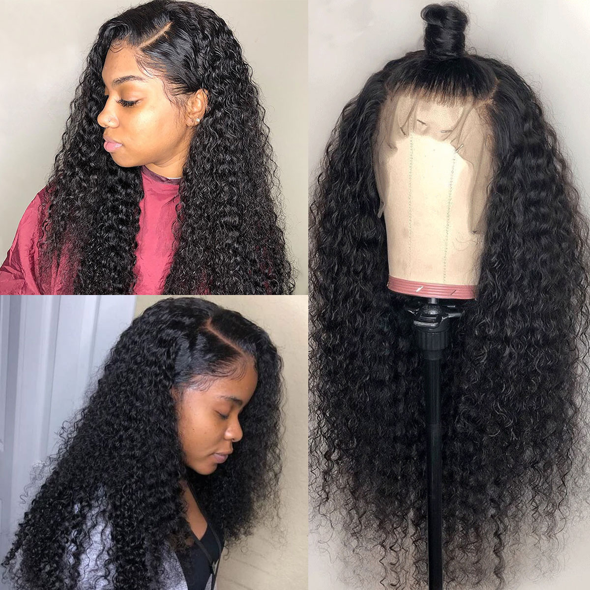 Curly Full Lace Wigs