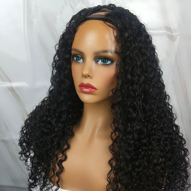 Curly Hair U Part Wig