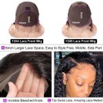 13×6 curly lace front wig