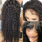 13×6 curly lace front wig