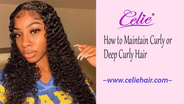 deep curly hair