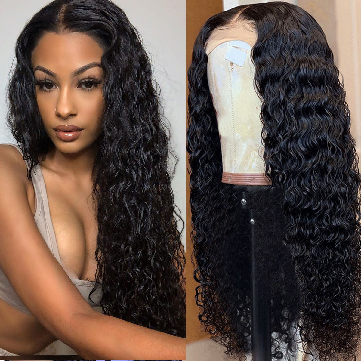 Deep Wave Full Lace Wigs