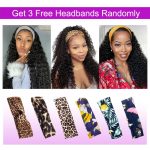 headband deep wave wig