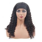 headband deep wave wig